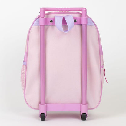 Trolley rosa 3D de Minnie Disney con ruedas y asa extensible - 3