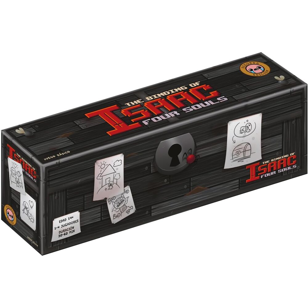 Caja del juego de mesa The Binding of Isaac Four Souls en español