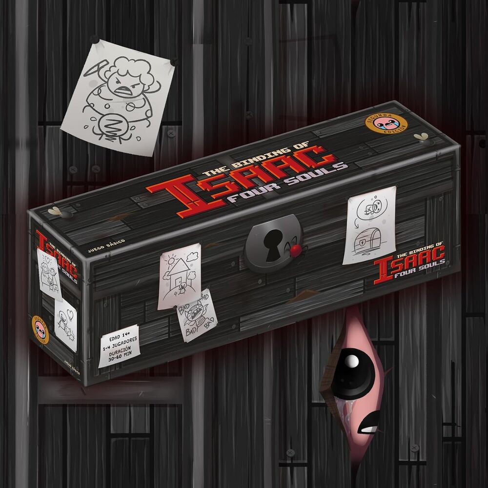 Caja del juego de mesa The Binding of Isaac Four Souls en español - 5