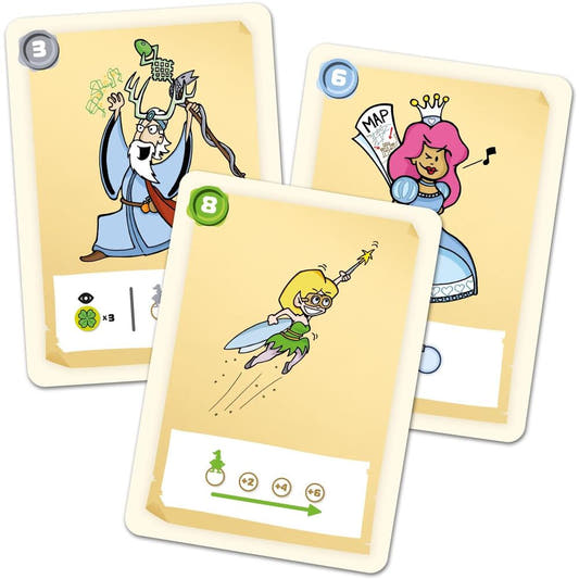 Caja del juego de mesa Copa Grial con caballeros y un dragón - 3