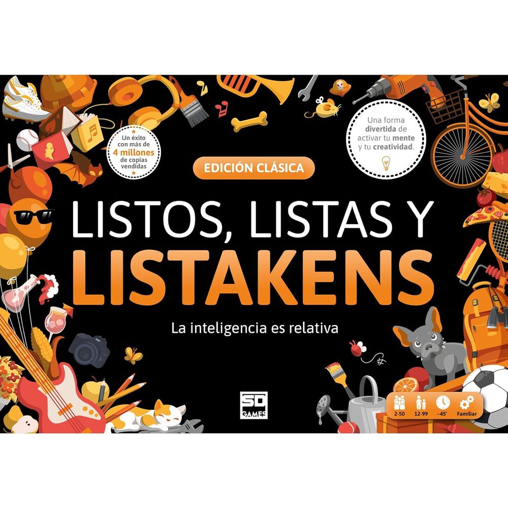 Juego de mesa Listos, Listas y Listakens Edición Clásica - 6