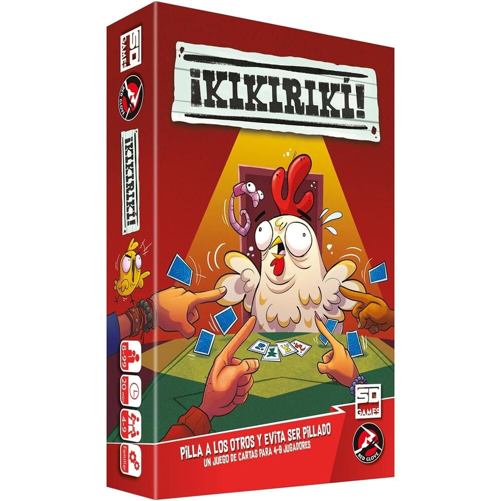 Caja del juego de cartas Kikiriki de SD GAMES