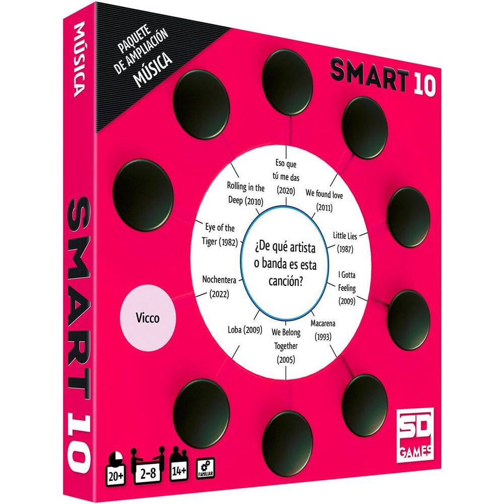 Caja de la expansión Smart 10 Música de SD Games