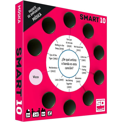 Caja de la expansión Smart 10 Música de SD Games