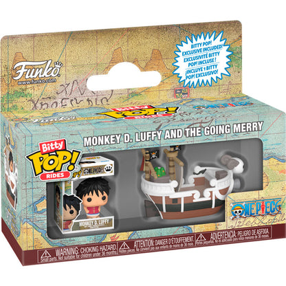 FUNKO Bitty POP! Ride de Monkey D. Luffy en el Going Merry - 2