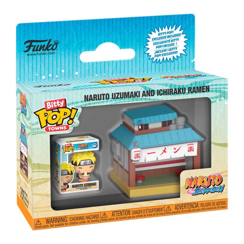 Figura Funko Bitty POP Town de Naruto Uzumaki en Ichiraku Ramen - 2