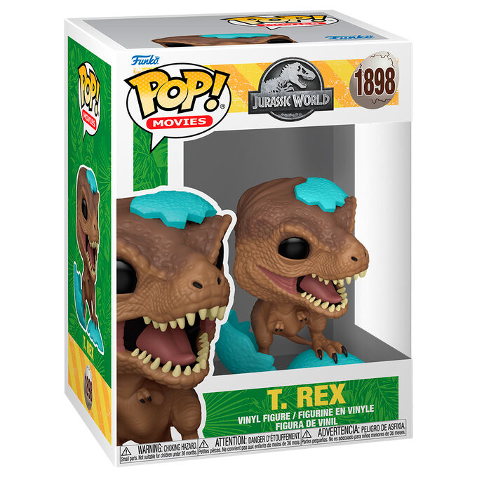 Figura Funko POP! Jurassic World T. Rex con detalles turquesa - 2