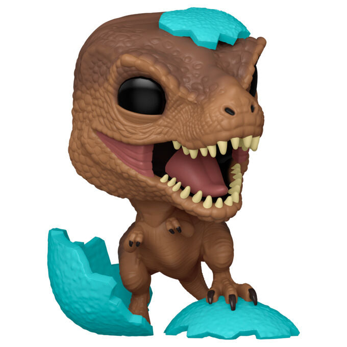 Figura Funko POP! Jurassic World T. Rex con detalles turquesa