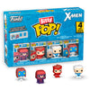 Blíster de 4 Bitty Pop! Marvel X-Men con Magneto, Scarlet Witch, Quicksilver y Mystique