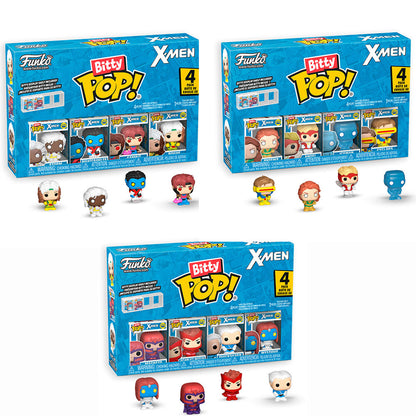 Blíster surtido de 4 figuras FUNKO Bitty POP! Marvel X-Men