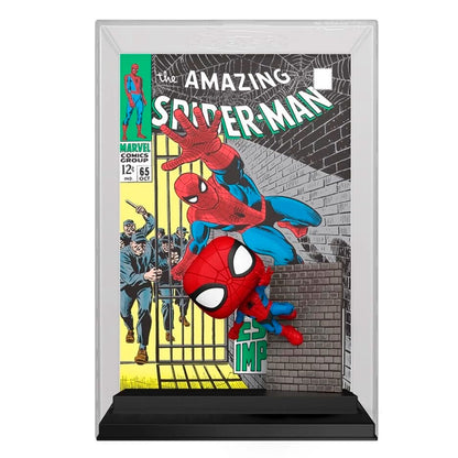 Figura FUNKO POP! Comic Cover de Spider-Man con portada de Amazing Spider-Man - 2
