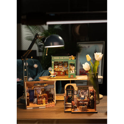 Maqueta en miniatura de la tienda de té de Alicia ROBOTIME - 4