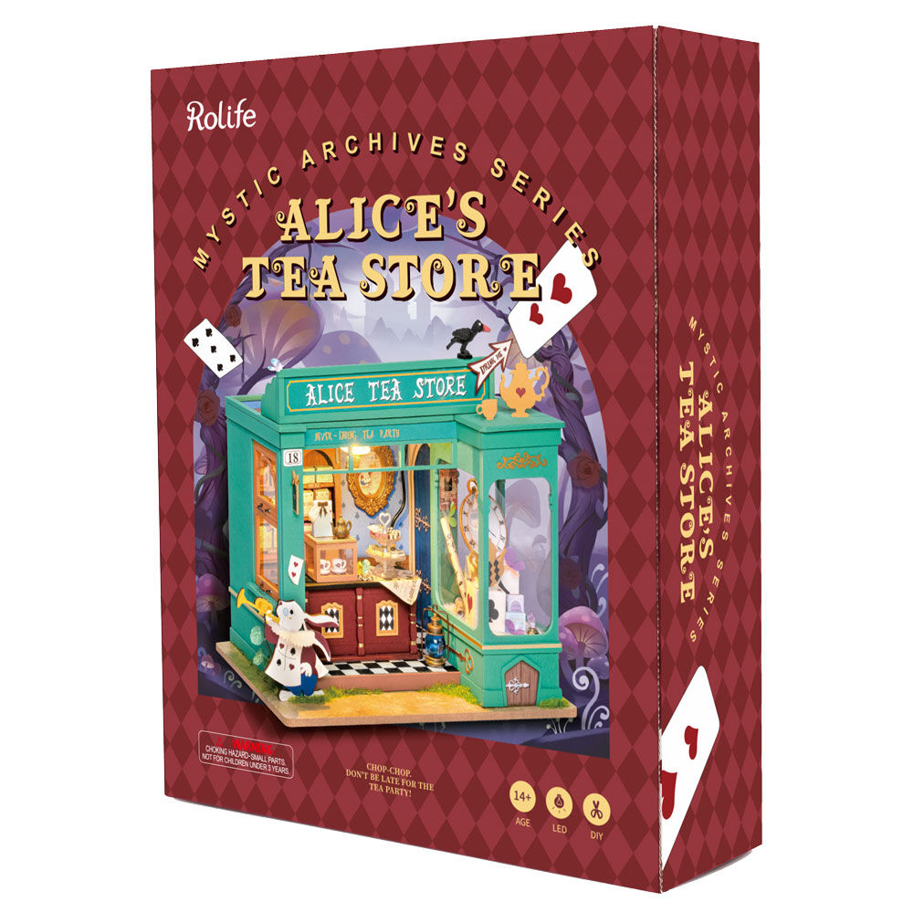 Maqueta en miniatura de la tienda de té de Alicia ROBOTIME - 7