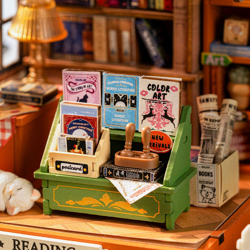 Maqueta en miniatura La librería Muse de ROBOTIME - 2