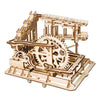 Maqueta ROBOTIME de montaña rusa de madera con engranajes