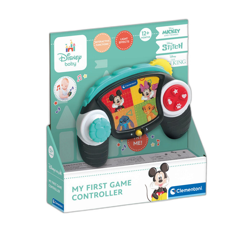 Mi primer mando de juegos Disney Clementoni con luces y botones