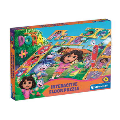 Puzzle interactivo de suelo de Dora la Exploradora de 24 piezas con bolígrafo