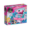 Estuche Clementoni Crazy Chic Nail Art Case rosa para diseños de uñas