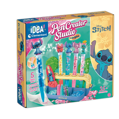 Kit Clementoni PenCreator Studio Stitch para crear y decorar bolígrafos