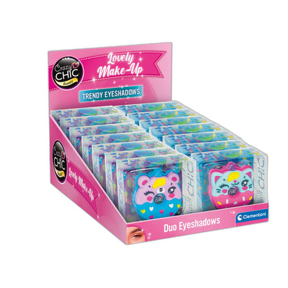Paleta de sombras Yummy Crazy Chic de doble color con diseño animal