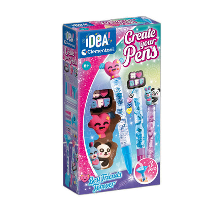 Mini laboratorio Clementoni Best Friend Forever para crear 3 bolígrafos