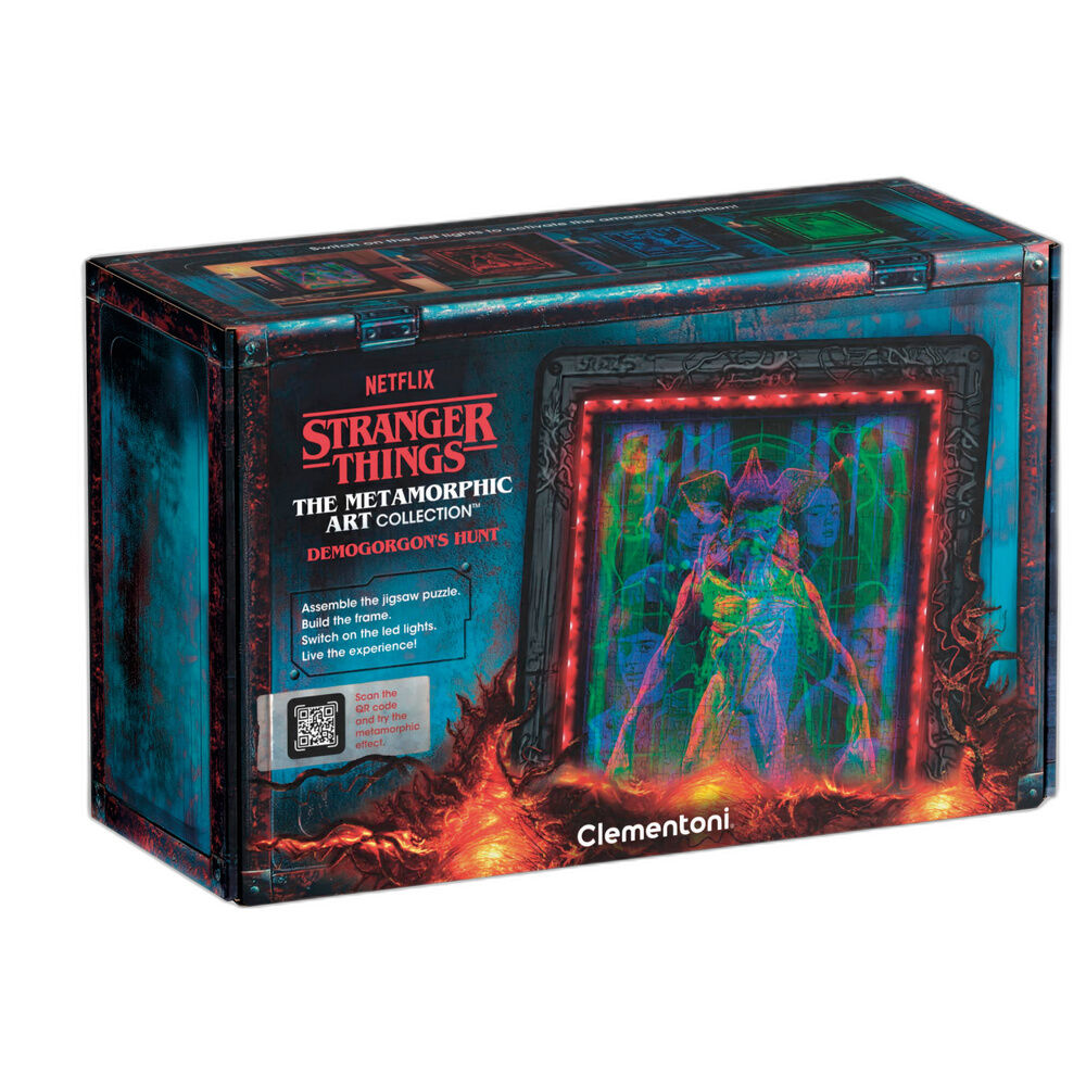 Puzzle Clementoni de Stranger Things con iluminación LED