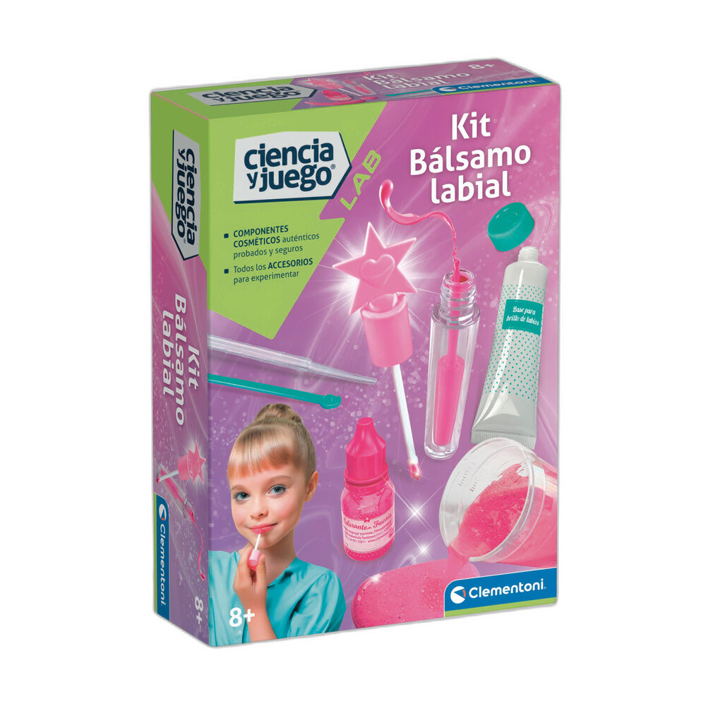 Kit Clementoni Ciencia y Juego LAB para crear bálsamos labiales