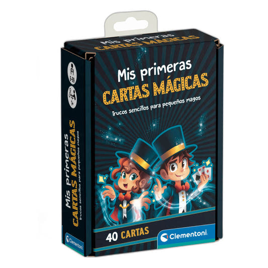 Caja de Clementoni Mis Primeras Cartas Mágicas con 40 cartas