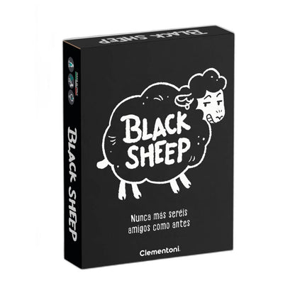 Caja negra del juego de mesa Black Sheep de Clementoni