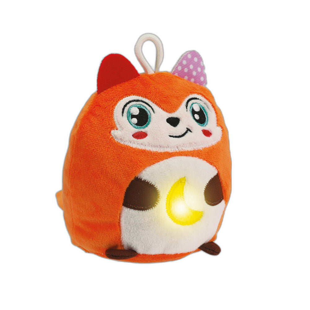 Peluche luminoso de zorrito naranja Clementoni - 2