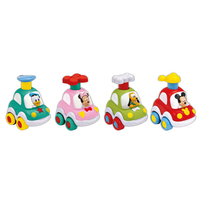 Coche Disney Press & Go de Clementoni con diseño de personajes Disney - 2