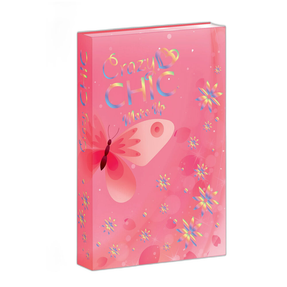 Paleta de sombras Spring Crazy Chic de Clementoni con diseño rosa de mariposa y flores - 2