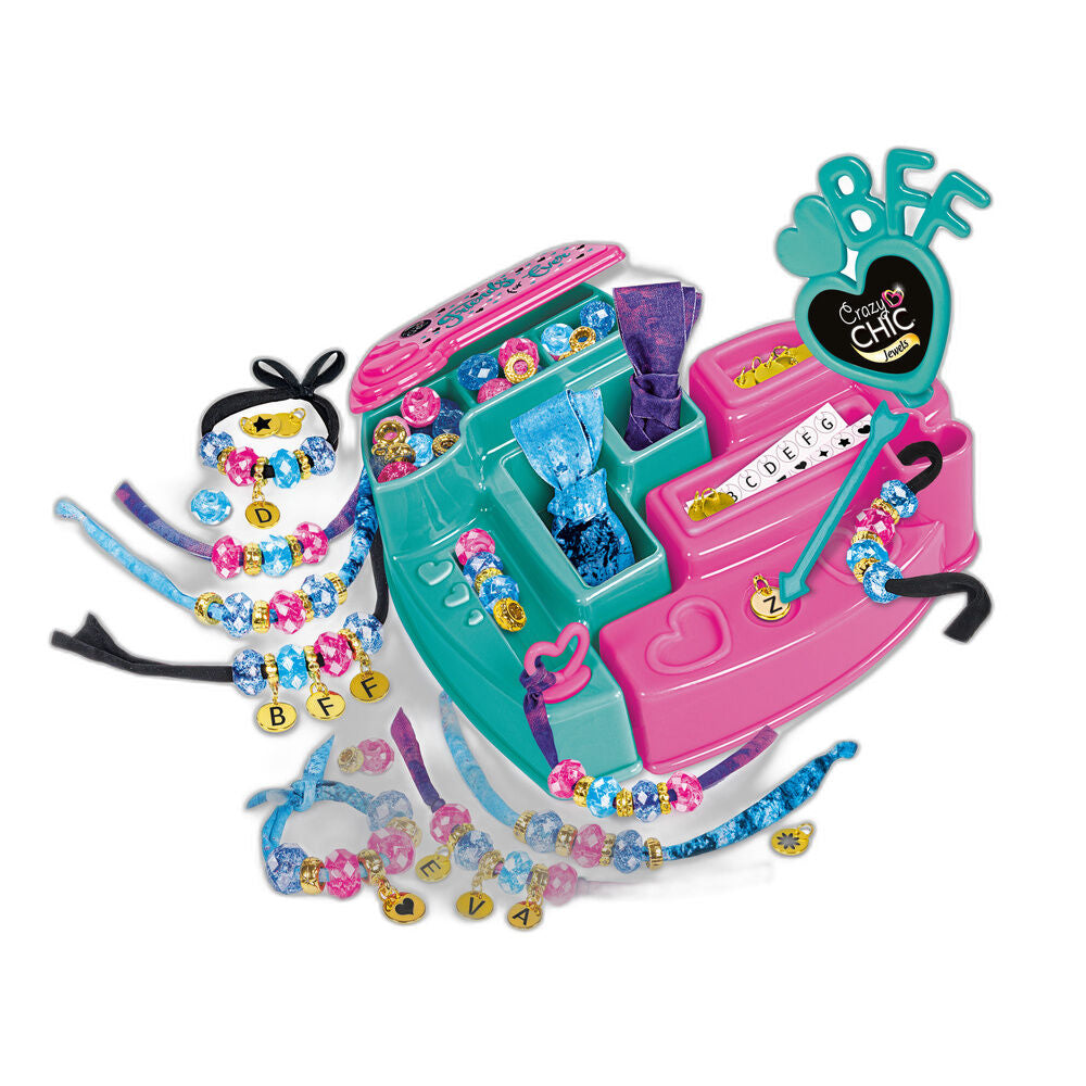 Set de joyería Clementoni Crazy Chic BFF con cuentas y charms - 2