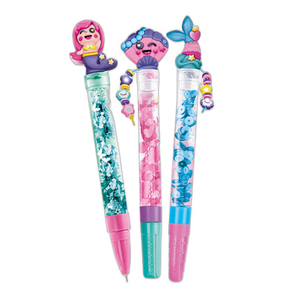 Mini laboratorio Clementoni para crear tres bolígrafos de sirenas - 2