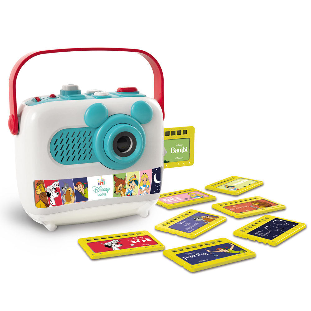 Proyector de cuentos Disney Clementoni Baby con diseño de cámara - 2