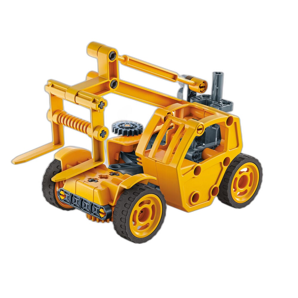 Kit Clementoni Mechanics para construir una carretilla elevadora - 2