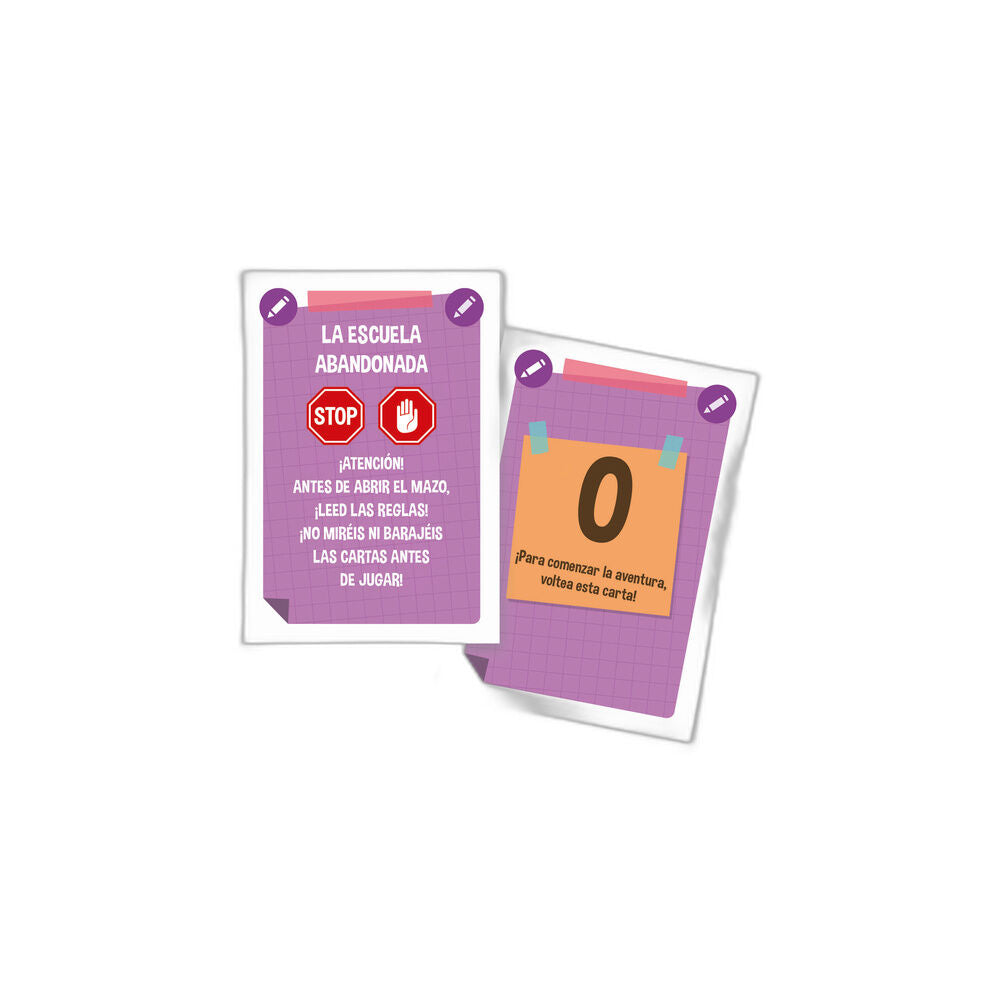 Caja del juego Clementoni Escape Game Pocket La Escuela Abandonada - 2