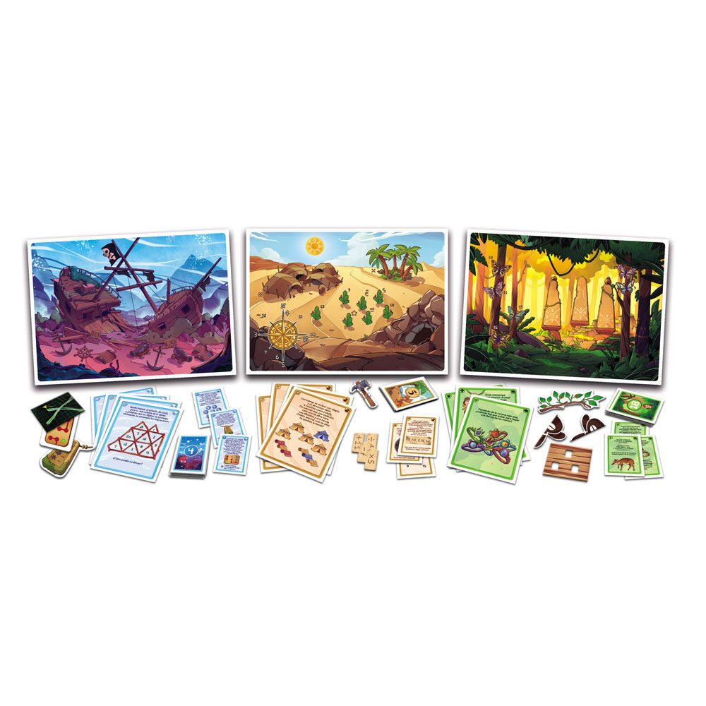 Caja del juego de mesa Clementoni Escape Game Wild - 2