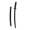 Espada deluxe negra de Tanjiro Kamado con funda