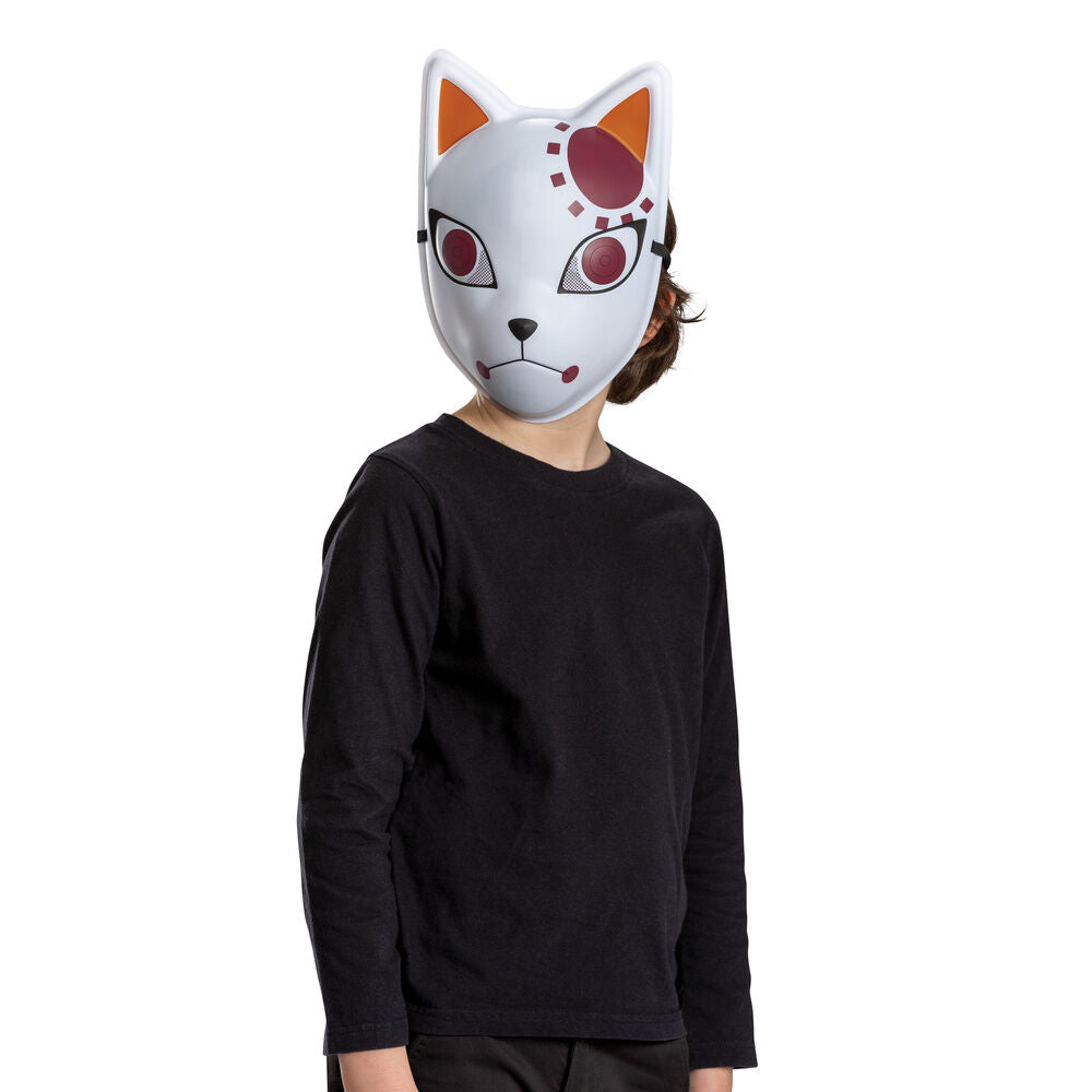 Máscara de zorro blanca de Tanjiro Kamado de Demon Slayer - 2