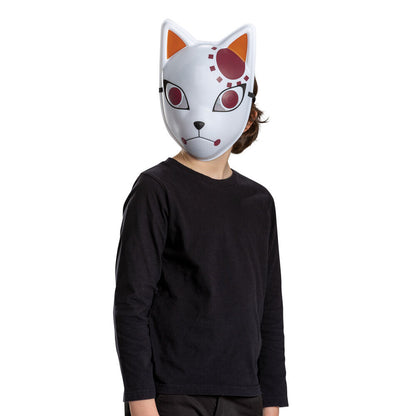 Máscara de zorro blanca de Tanjiro Kamado de Demon Slayer - 2