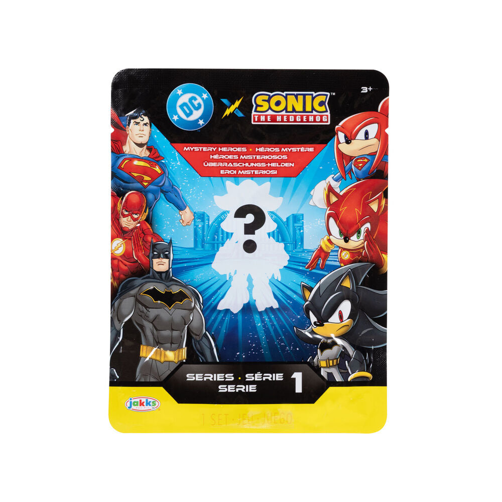 Figura sorpresa Sonic The Hedgehog x DC Comics de 6 cm - 2