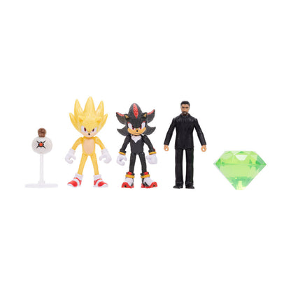 Blíster con cinco figuras Sonic 3 de 6 cm - 2