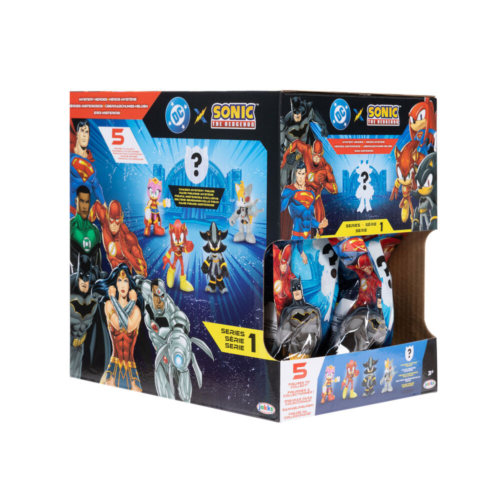 Figura sorpresa Sonic The Hedgehog x DC Comics de 6 cm - 3