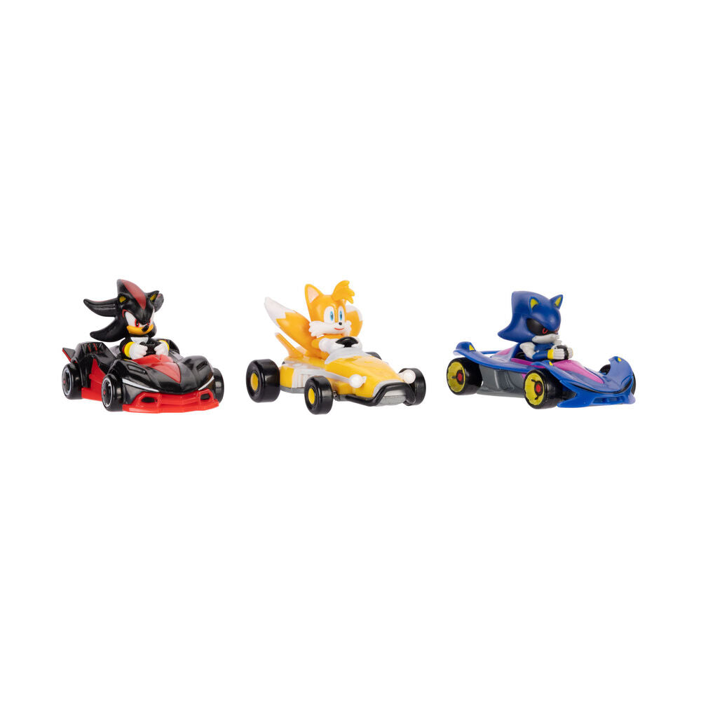 Vehículos Sonic The Hedgehog Wave 10 a escala 1:64 - 3