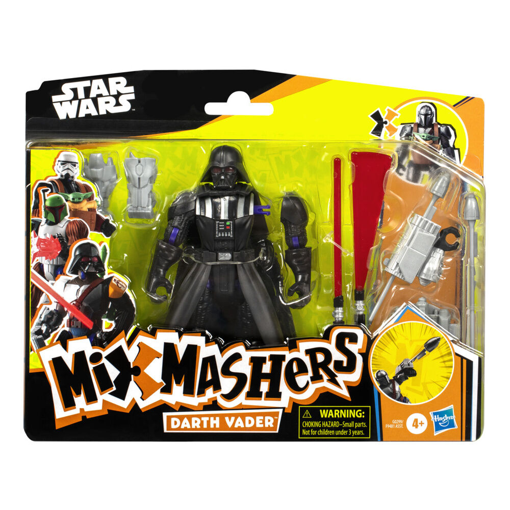 Figura articulada de Darth Vader Mix Mashers Star Wars de 12 cm