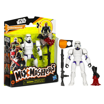 Figura articulada Stormtrooper Star Wars Mix Mashers de Hasbro con piezas intercambiables - 5