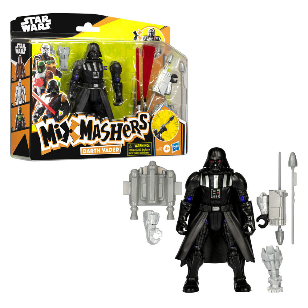 Figura articulada de Darth Vader Mix Mashers Star Wars de 12 cm - 2