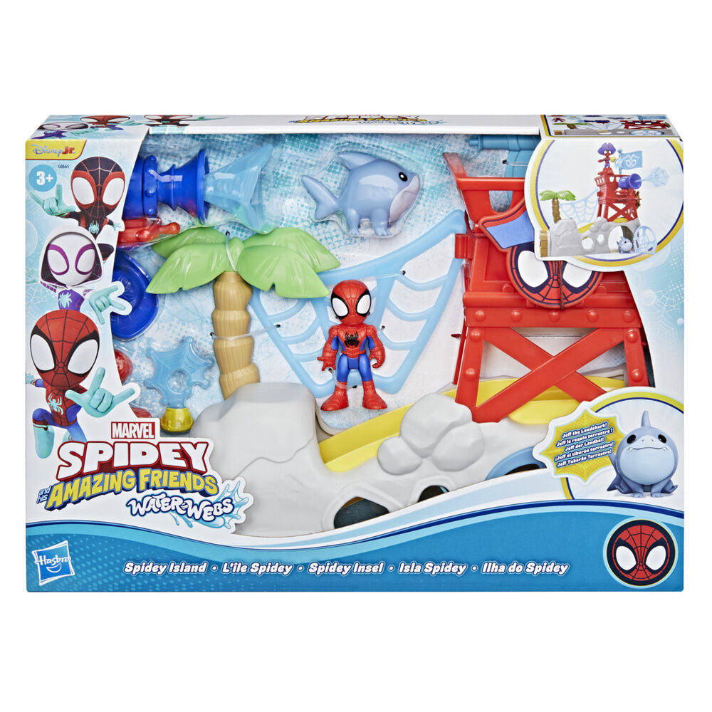Set Isla Spidey de Hasbro con figuras de Spidey y Jeff - 3