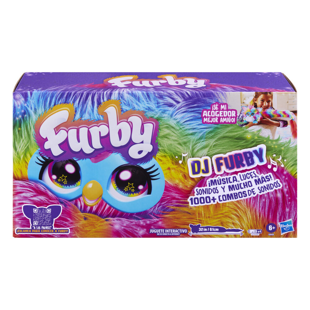 Peluche interactivo DJ Furby multicolor de Hasbro - 2